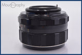 ★実用美品★ ペンタックス PENTAX Super-Takumar 55mm F1.8 後期 前後キャップ&amp;レンズフィルター付 同梱可 #am1585