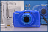★極上美品★ ニコン Nikon COOLPIX W100 3x 元箱、バッテリー、取扱説明書付属 ★完動★同梱可 #am1588