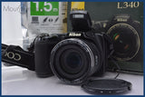 ★極上美品★ ニコン Nikon COOLPIX L340 28x 単三電池仕様 元箱、前キャップ付属 ★完動★同梱可 #am1595