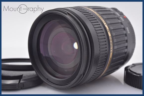★良品★ タムロン TAMRON AF ASPHERICAL XR Di II LD 18-200mm F3.5-6.3 MACRO 前後キャップ他 キヤノンEF用(AF)  #am1606