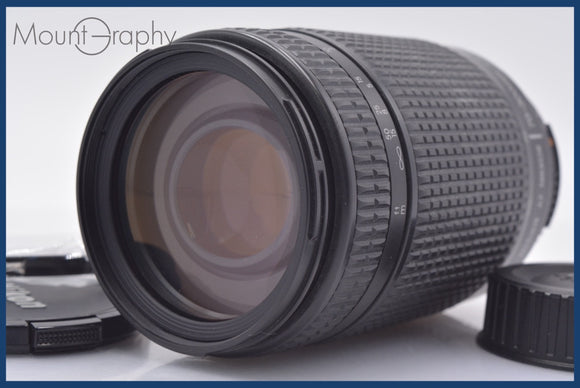 ★極上美品★ ニコン Nikon AF NIKKOR 70-300mm F4-5.6 D 前後キャップ&レンズフィルター付 ★完動★同梱可 #am1619