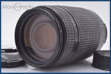 ★極上美品★ ニコン Nikon AF NIKKOR 70-300mm F4-5.6 D 前後キャップ&amp;レンズフィルター付 ★完動★同梱可 #am1619