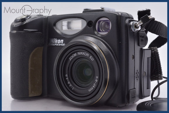 ★極上美品★ ニコン Nikon COOLPIX E5400 前キャップ付 ★完動★同梱可 #am1647