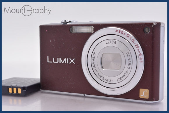 ★実用美品★ パナソニック Panasonic LUMIX DMC-FX33 4x バッテリー付属 ★完動★同梱可 #am1661