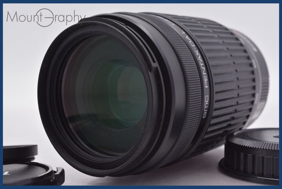 ★極上美品★ ペンタックス PENTAX SMC PENTAX-DA L 55-300mm F4-5.8 ED 前後キャップ&レンズフィルター付 ★完動★同梱可 #am1673