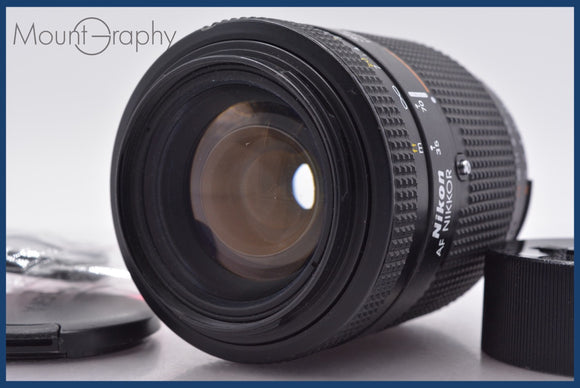 ★極上美品★ ニコン Nikon AF NIKKOR 35-105mm F3.5-4.5 前後キャップ&レンズフィルター付 ★完動★同梱可 #am1684