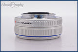 ★極上美品★ オリンパス OLYMPUS M.ZUIKO DIGITAL 17mm F2.8 後キャップ&amp;レンズフィルター付 ★完動★同梱可 #am1685