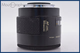 ★良品★ ミノルタ MINOLTA AF MACRO 50mm F2.8 前後キャップ&amp;レンズフィルター付 ★完動★同梱可 #am1688