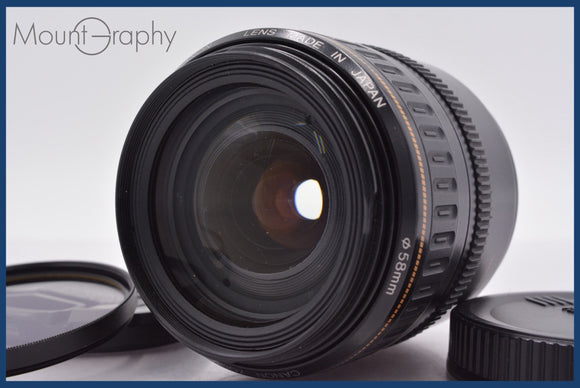 ★良品★ キヤノン Canon EF 28-105mm F3.5-4.5 USM 前後キャップ&レンズフィルター付 ★完動★同梱可 #am1705