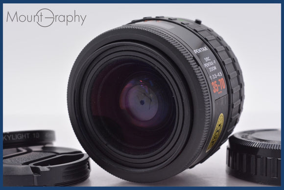 ★良品★ ペンタックス PENTAX SMC PENTAX-F ZOOM 35-70mm F3.5-4.5 前キャップ&レンズフィルター付 ★完動★同梱可 #am1708