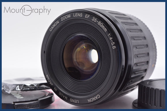 ★実用美品★ キヤノン Canon EF 35-80mm F4-5.6 前後キャップ&レンズフィルター付 ★完動★同梱可 #am1711