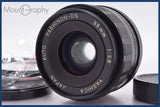 ★実用美品★ ヤシカ YASHICA AUTO YASHINON-DS 35mm F2.8 前後キャップ&レンズフィルター付 M42用 ★完動★同梱可 #am1712