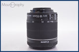 ★極上美品★ キヤノン Canon EF-S 18-55mm F3.5-5.6 IS STM 前後キャップ&amp;レンズフィルター付 ★完動★同梱可 #am1732