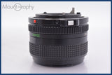 ★良品★ キヤノン Canon NEW FD 35mm F2.8 前後キャップ&amp;レンズフィルター付 ★完動★同梱可 #am1736