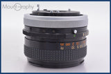★良品★ キヤノン Canon FD 28mm F3.5 S.C. 前後キャップ&amp;レンズフィルター付 ★完動★同梱可 #am1740
