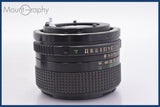 ★極上美品★ キヤノン Canon NEW FD 50mm F1.4 前後キャップ&amp;レンズフィルター付 ★完動★同梱可 #am1743