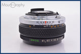 ★良品★ オリンパス OLYMPUS OM-SYSTEM F.ZUIKO AUTO-S 50mm F1.8 前後キャップ&amp;レンズフィルター付 ★完動★同梱可 #am1755