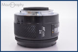 ★極上美品★ ミノルタ MINOLTA AF 24mm F2.8 前後キャップ&amp;レンズフィルター付 ★完動★同梱可 #am1756