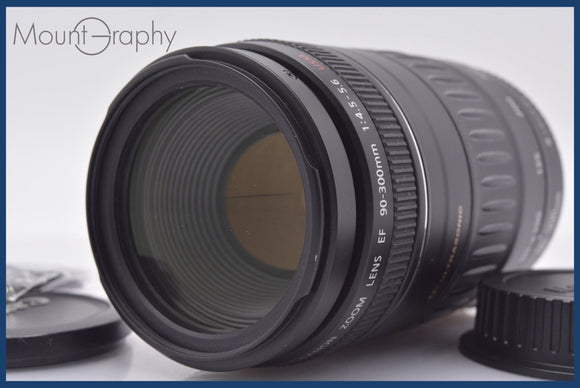 ★極上美品★ キヤノン Canon EF 90-300mm F4.5-5.6 USM 前後キャップ付 ★完動★同梱可 #am1773