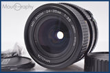 ★極上美品★ ミノルタ MINOLTA MD ZOOM 24-35mm F3.5 前後キャップ&amp;レンズフィルター付 ★完動★同梱可 #am1776