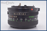 ★良品★ キヤノン Canon NEW FD 50mm F2 前後キャップ&amp;レンズフィルター付 ★完動★同梱可 #am1797