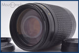 ★極上美品★ ニコン Nikon AF NIKKOR 70-300mm F4-5.6 G 前後キャップ&amp;レンズフィルター付 ★完動★同梱可 #am1798