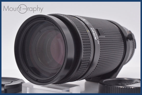 ★極上美品★ ニコン Nikon AF NIKKOR 75-300mm F4.5-5.6 前後キャップ付 ★完動★同梱可 #am1800