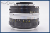 ★良品★ ニコン Nikon NIKKOR-S Auto 50mm F1.4 非Ai 前後キャップ&amp;レンズフィルター付 同梱可 #am1818