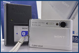 ★極上美品★ ソニー SONY Cyber-shot DSC-T70 3x 元箱、バッテリー、充電器、取扱説明書付属 ★完動★同梱無料 #am1835
