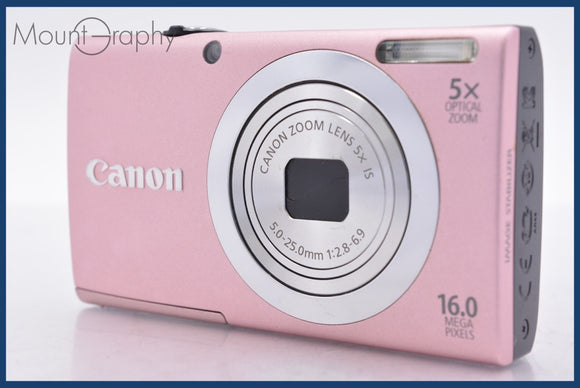 ★極上美品★ キヤノン Canon PowerShot A2400 IS 5x ★完動★同梱無料 #am1864