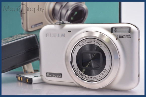 ★極上美品★ 富士フィルム FUJIFILM FinePix JX400 5x 元箱、バッテリー、充電器付属 ★完動★同梱無料 #am1879