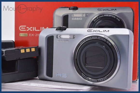 ★極上美品★ カシオ CASIO EXILIM EX-ZR400 12.5x 元箱、バッテリー、充電器、取扱説明書付属 ★完動★同梱無料 #am1881