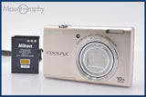 ★極上美品★ ニコン Nikon COOLPIX S6200 10x バッテリー付属 ★完動★同梱無料 #am1903