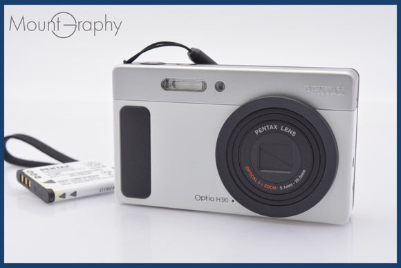 ★極上美品★ ペンタックス PENTAX Optio H90 5x バッテリー付属 ★完動★同梱無料 #am1918