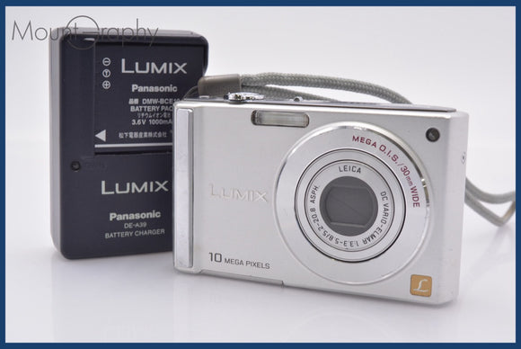★極上美品★ パナソニック Panasonic LUMIX DMC-FS20 バッテリー、充電器付属 ★完動★同梱無料 #am1920