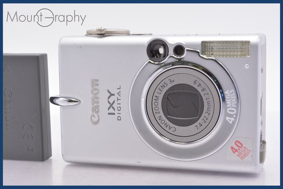 ★極上美品★ キヤノン Canon IXY DIGITAL 400 3x バッテリー付属 ★完動★同梱無料 #am1927