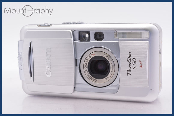 ★極上美品★ キヤノン Canon PowerShot S50 3x ★完動★同梱無料 #am1932