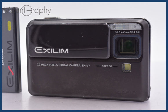 ★実用美品★ カシオ CASIO EXILIM EX-V7 バッテリー付属 ★完動★同梱無料 #am1943