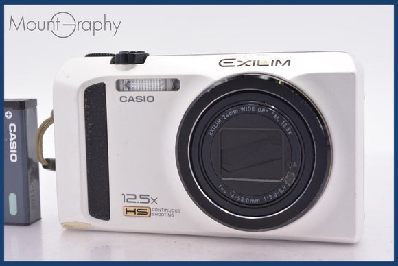 ★極上美品★ カシオ CASIO EXILIM EX-ZR100 12.5x バッテリー付属 ★完動★同梱無料 #am1951