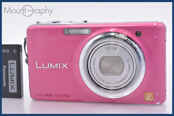 ★極上美品★ パナソニック Panasonic LUMIX DMC-FX77 バッテリー付属 ★完動★同梱無料 #am1954