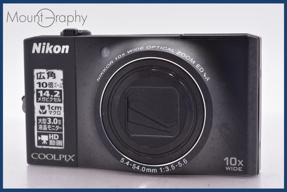 ★極上美品★ ニコン Nikon COOLPIX S8000 10x ★完動★同梱無料 #am1958