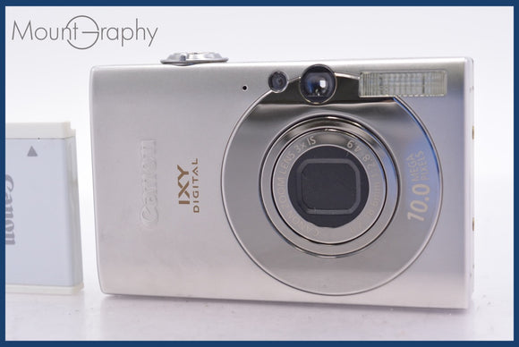 ★極上美品★ キヤノン Canon IXY DIGITAL 25 IS 3x バッテリー付属 ★完動★同梱無料 #am1975