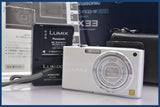 ★実用美品★ パナソニック Panasonic LUMIX DMC-FX33 元箱、バッテリー、充電器、取扱説明書付属 ★完動★同梱無料 #am1996