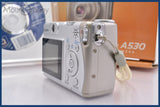 ★極上美品★ キヤノン Canon PowerShot A530 4x 単三電池仕様 元箱、取扱説明書付属 ★完動★同梱無料 #am1997