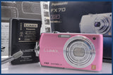 ★極上美品★ パナソニック Panasonic LUMIX DMC-FX70 元箱、バッテリー、充電器、取扱説明書付属 ★完動★同梱無料 #am2001