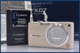 ★極上美品★ パナソニック Panasonic LUMIX DMC-FX07 元箱、バッテリー、充電器,取扱説明書付属 同梱無料 #am2004