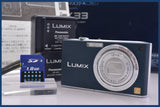 ★極上美品★ パナソニック Panasonic LUMIX DMC-FX33 元箱、バッテリー、充電器、メモリーカード、取扱説明書付属 ★完動★ #am2005