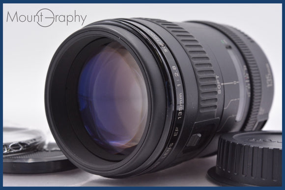 ★極上美品★ キヤノン Canon EF 135mm F2.8 前後キャップ&レンズフィルター付 ★完動★同梱無料 #am2025