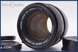 ★良品★ キヤノン Canon FD 50mm F1.4 S.S.C. 前後キャップ&レンズフィルター付 ★完動★同梱無料 #am2027