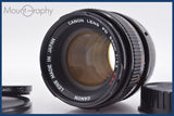 ★良品★ キヤノン Canon FD 50mm F1.4 S.S.C. 前後キャップ&レンズフィルター付 ★完動★同梱無料 #am2028